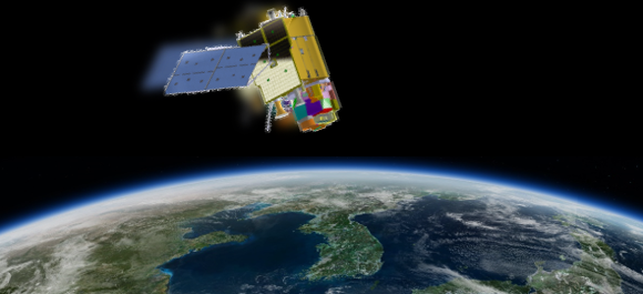 천리안 5호 위성. [사진=기상청]<br>