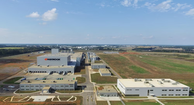 한국타이어앤테크놀로지 미국 테네시 공장 전경. [사진=한국타이어앤테크놀로지]