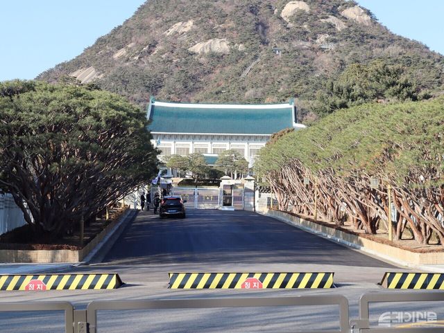 서울 종로구에 위치한 청와대의 모습. ⓒ투데이신문