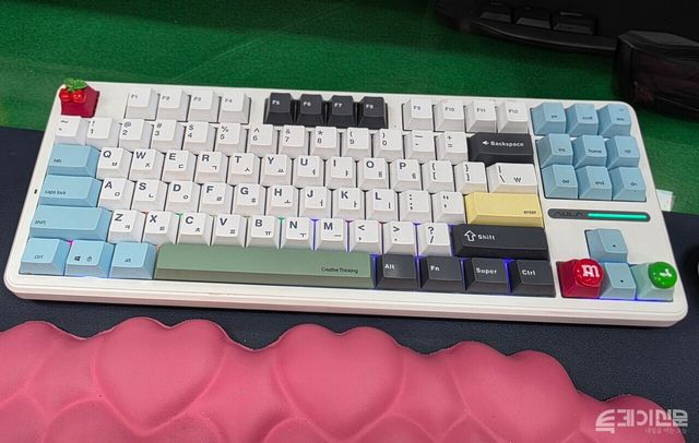 자신만의 취향으로 꾸민 기계식 키보드 ⓒ투데이신문