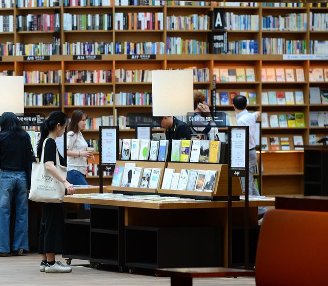 서울 삼성동 스타필드 코엑스몰 지하 1층 별마당도서관 전경. [사진제공=뉴시스]