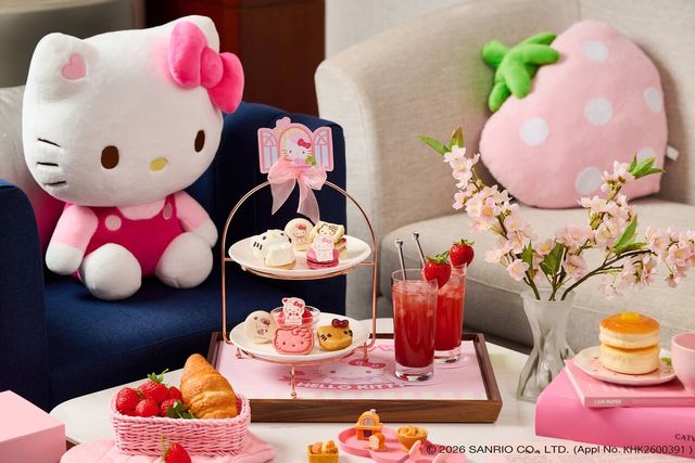 롯데호텔 월드가 산리오의 인기 캐릭터 헬로키티와 협업한다. [사진=롯데호텔앤리조트]
