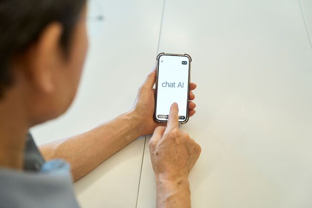 AI를 활용하고 있는 모습. [사진제공=게티이미지뱅크]