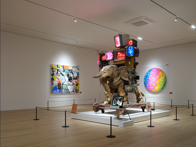 ‘두산위브더제니스 센트럴 천안’ 견본주택에 마련된 ‘제니스갤러리’ 내부. [사진=두산건설]