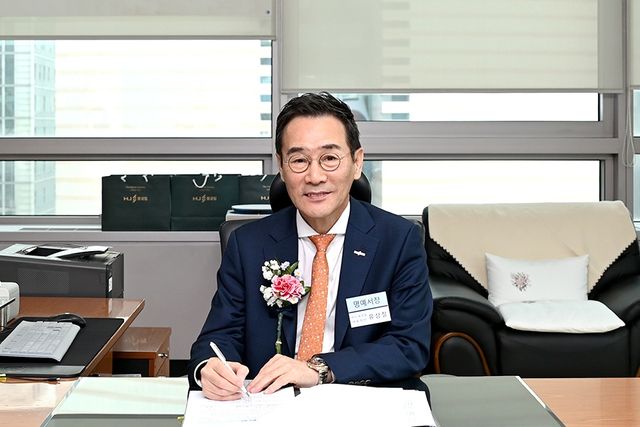 HJ중공업 조선 부문 유상철 대표이사. [사진=HJ중공업]