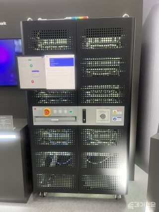 LG CNS의 사이클러 모형. ⓒ투데이신문