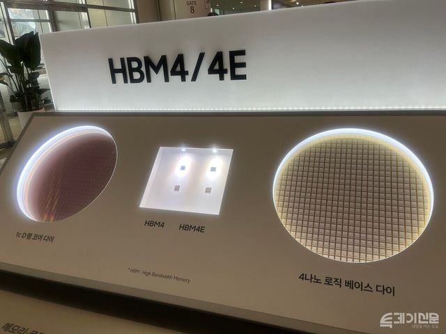 삼성전자의 HBM4와 HBM4E. ⓒ투데이신문