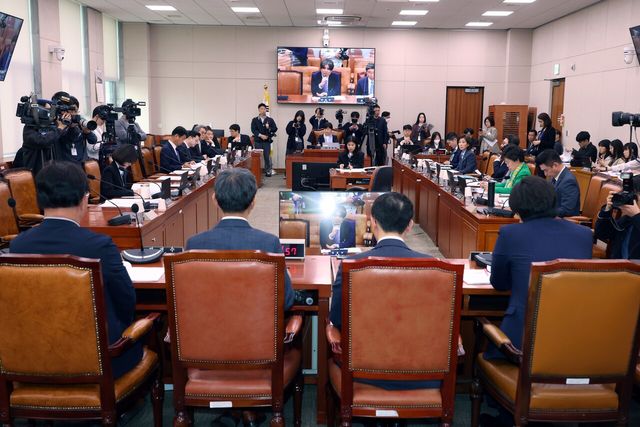 22일 서울 여의도 국회에서 열린 법제사법위원회 집단소송법 제정과 관련한 공청회 현장 모습. [사진제공=뉴시스]