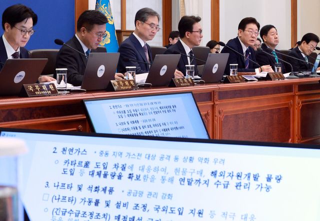 이재명 대통령이 3월 31일 청와대에서 열린 국무회의에서 발언하고 있다. [사진제공=뉴시스]