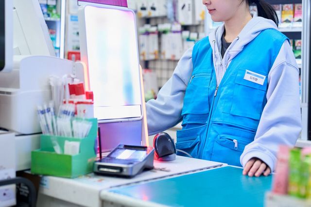 한 직원이 편의점 아르바이트를 하고 있는 이미지. [사진제공=게티이미지뱅크]