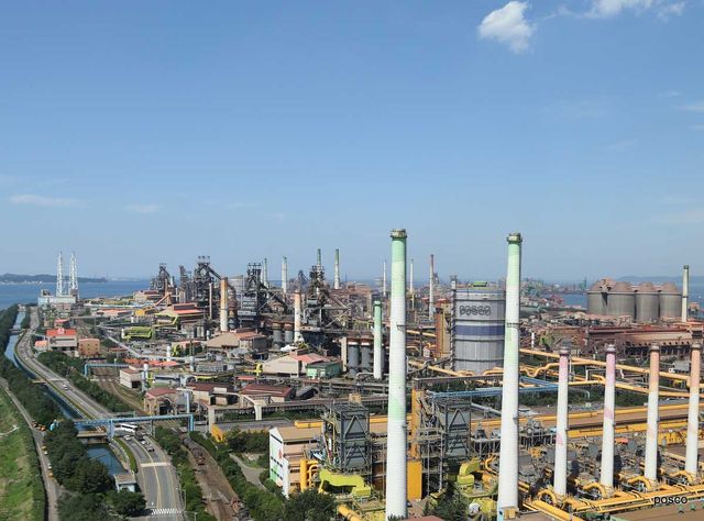 경상북도 포항시 소재 포스코 포항제철소 전경. [사진=포스코]