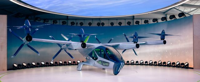슈퍼널이 CES 2024에서 공개한 차세대 수직이착륙기(eVTOL) 콘셉트 S-A2. [사진=현대자동차그룹]