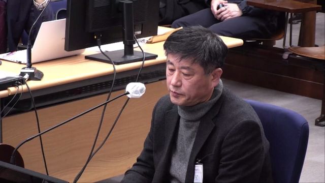 지난해 12월 8일 노상원 전 정보사령관이 서울중앙지방법원에서 진행된 윤석열 전 대통령 재판에 출석해 있다. [사진제공=뉴시스]