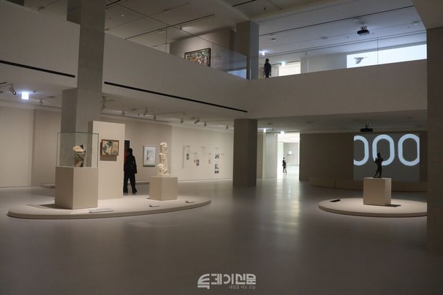 퐁피두센터 한화 개관전&nbsp;<큐비스트: 시각의 혁신가들> 전경 ©투데이신문