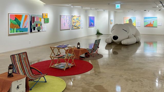 <우린 사랑하기에도 시간이 부족하다> 전경 [사진 제공=한솥 아트스페이스]
