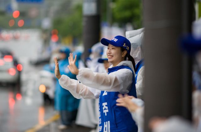 강원 원주시의원 선거 다 선거구에 출마한 더불어민주당 노주비 후보. [사진제공=노주비 후보]