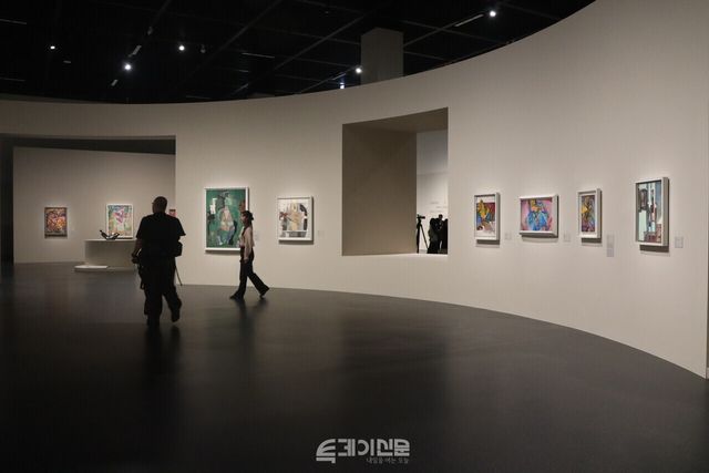 전시 <큐비스트: 시각의 혁신가들> 내부 전경&nbsp;©투데이신문<br>