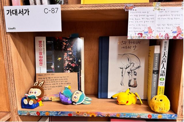  가톨릭대학교 독립서점팀이 꾸며본 서가<br>