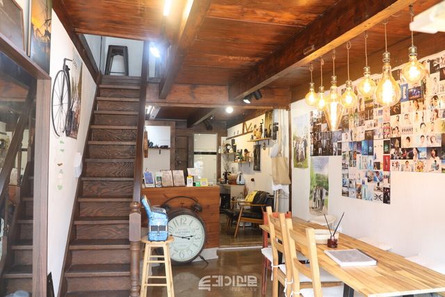 목포 시내에 위치한 한 카페 내부 사진&nbsp;©투데이신문