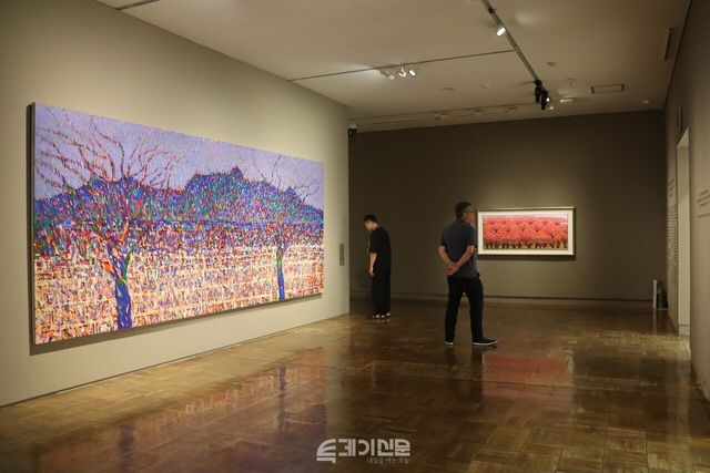 전시&nbsp; <이대원: 당신을 슬프게 하는 것은 하나도 없다> 내부 전경 ©투데이신문