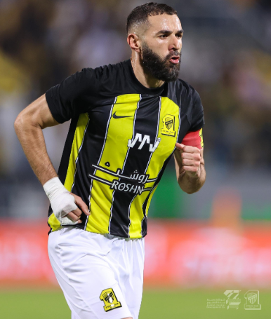 카림 벤제마(알이티하드). 알이티하드 X(구 트위터) 캡처