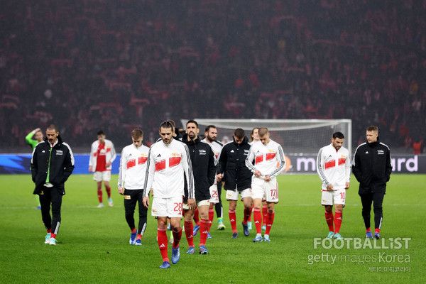 우니온베를린 선수단. 게티이미지코리아