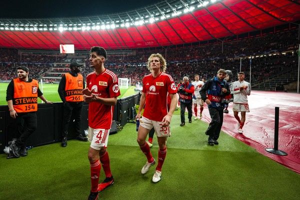 디오구 레이트(왼쪽), 알렉스 크랄(이상 우니온베를린). 우니온베를린 X(구 트위터) 캡처