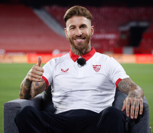 세르히오 라모스(세비야). 세비야 트위터 캡처