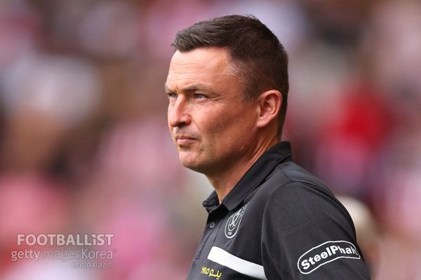 폴 헤킹버텀 셰필드유나이티드 감독. 게티이미지코리아