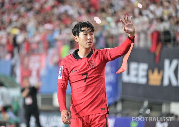 손흥민(한국 남자 축구대표팀). 서형권 기자