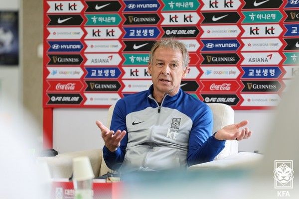 위르겐 클린스만 한국 남자 축구대표팀 감독. 대한축구협회 제공