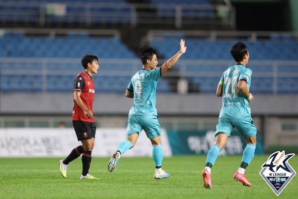 김경준(안산그리너스). 한국프로축구연맹 제공