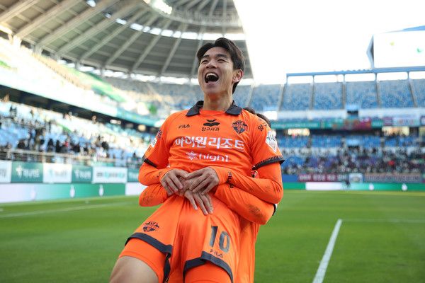 김대원(강원FC). 한국프로축구연맹 제공