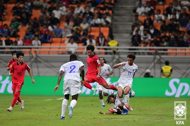 서정혁(남자 U17 대표팀). 대한축구협회 제공