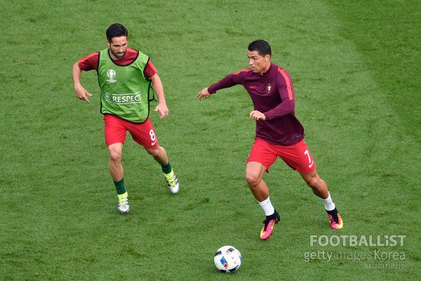 주앙 무티뉴(왼쪽), 크리스티아누 호날두. 게티이미지코리아