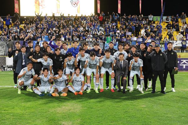 인천유나이티드 선수단. 한국프로축구연맹 제공