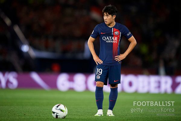 이강인(파리생제르맹). 게티이미지코리아