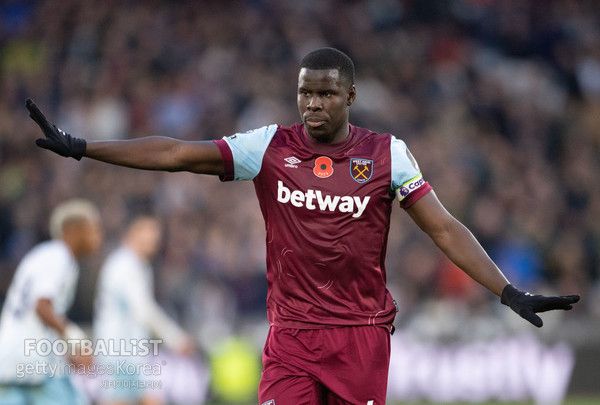 퀴르트 주마(웨스트햄유나이티드). 게티이미지코리아