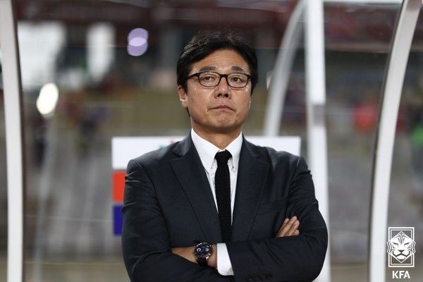 황선홍 올림픽 대표팀 감독. 대한축구협회 제공