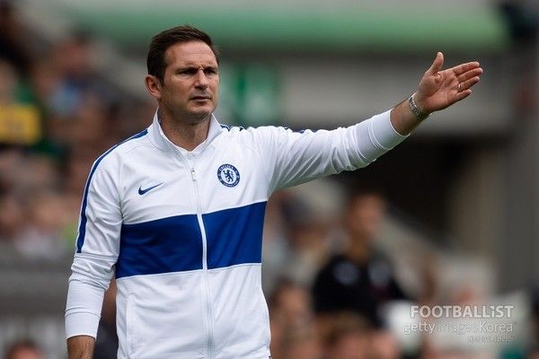 프랭크 램파드 첼시 감독. 게티이미지코리아