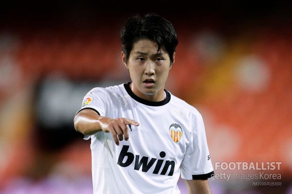 발렌시아 시절 이강인. 게티이미지코리아