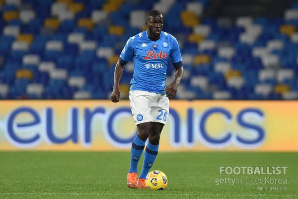 칼리두 쿨리발리(나폴리 시절). 게티이미지코리아