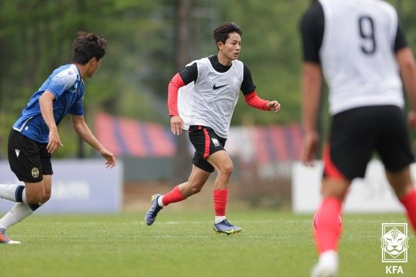 배서준(한국 U20 축구대표팀). 대한축구협회 제공