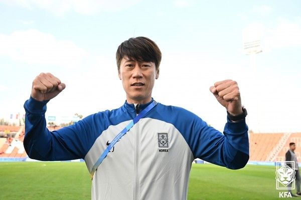 김은중 한국 U20 축구대표팀 감독. 대한축구협회 제공
