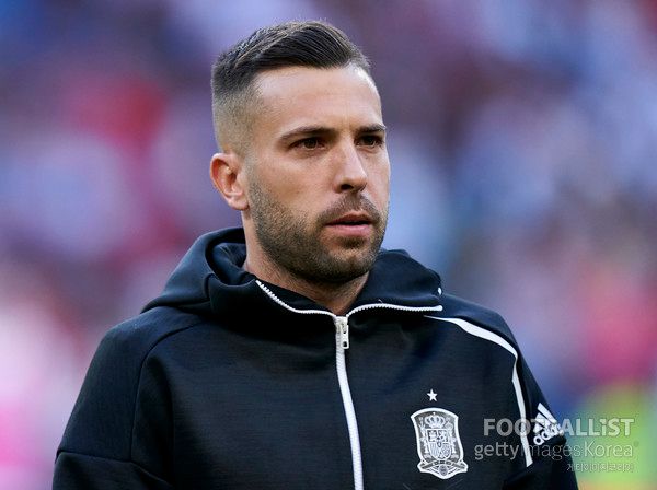 조르디 알바(스페인). 게티이미지코리아