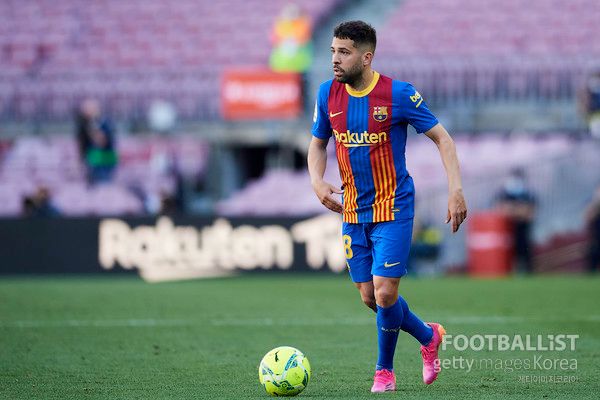 조르디 알바(바르셀로나). 게티이미지코리아