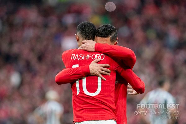 마커스 래시퍼드(왼쪽), 카세미루(이상 맨체스터유나이티드). 게티이미지코리아