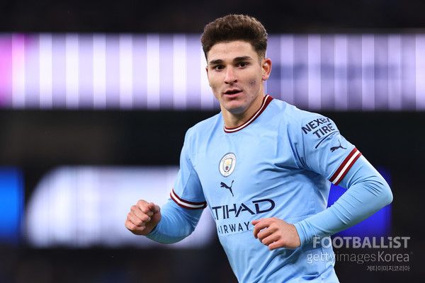 훌리안 알바레스(맨체스터시티). 게티이미지코리아