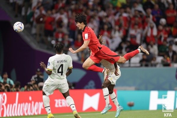 조규성. 대한축구협회 제공