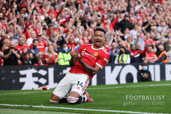 제시 린가드(당시 맨체스터유나이티드). 게티이미지코리아